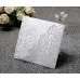 White Laser Holder Marriage Invitation Card Wholesale Wedding Supplies